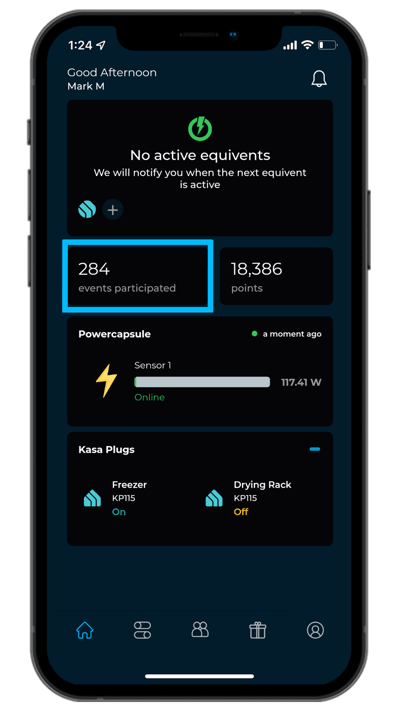 Updated UIs - Participation Screen